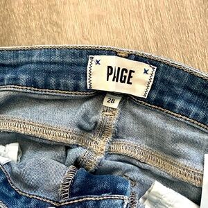 PAIGE Dark Blue Skinny Jeans